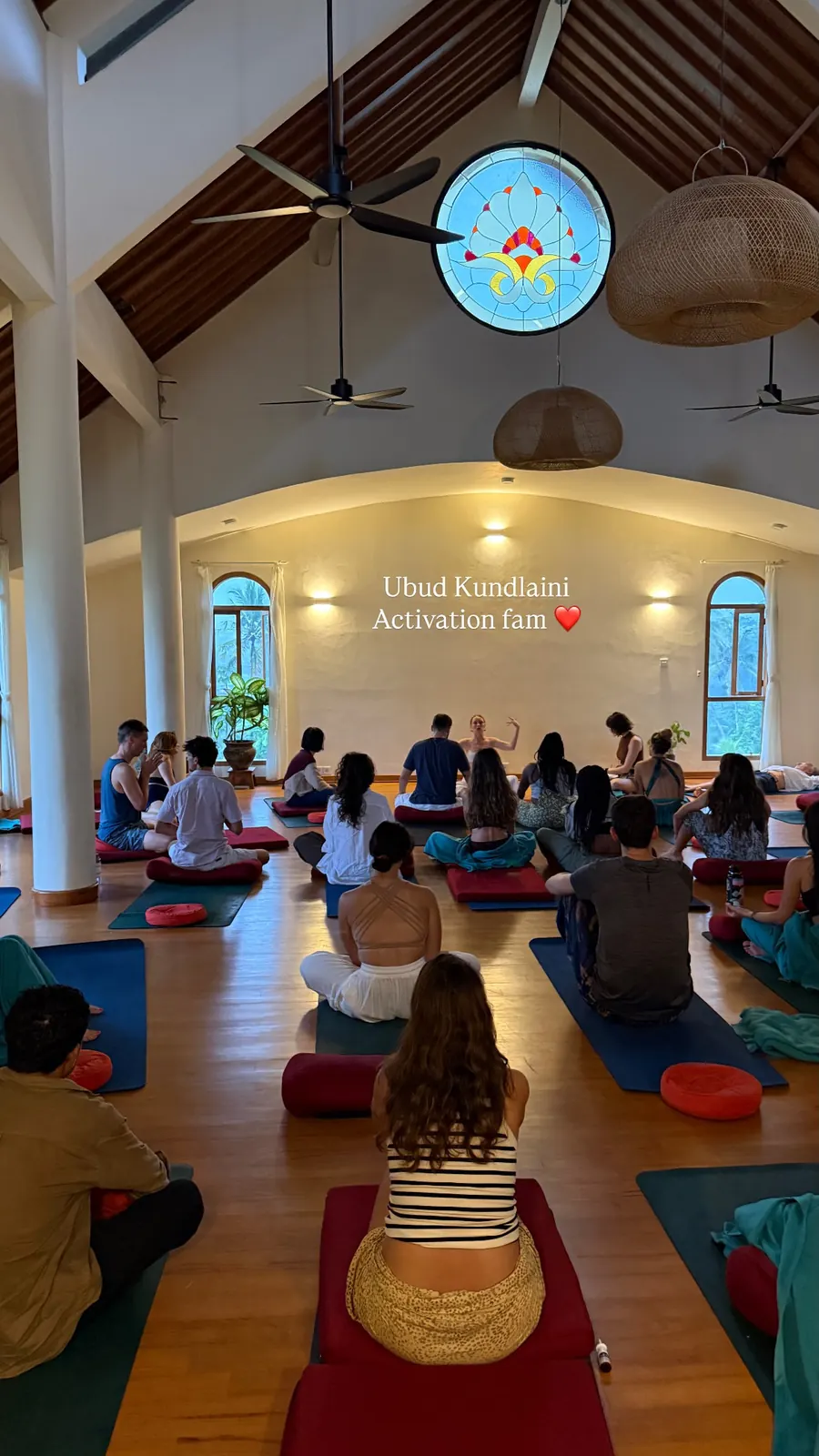 Message from a Kundalini Activation participant, shared by Alina