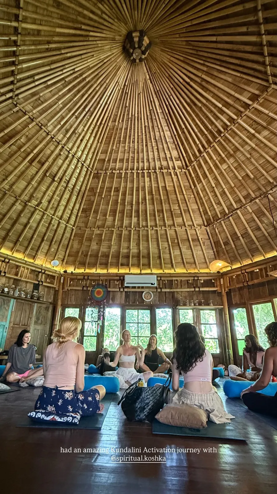 Message from a Kundalini Activation participant, shared by Alina