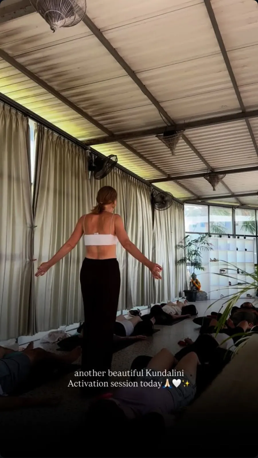 Message from a Kundalini Activation participant, shared by Alina