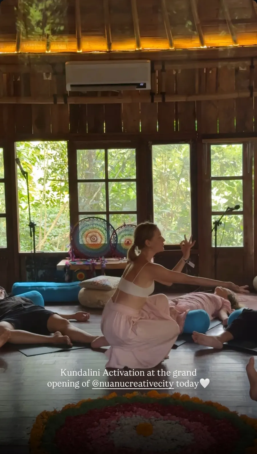 Message from a Kundalini Activation participant, shared by Alina