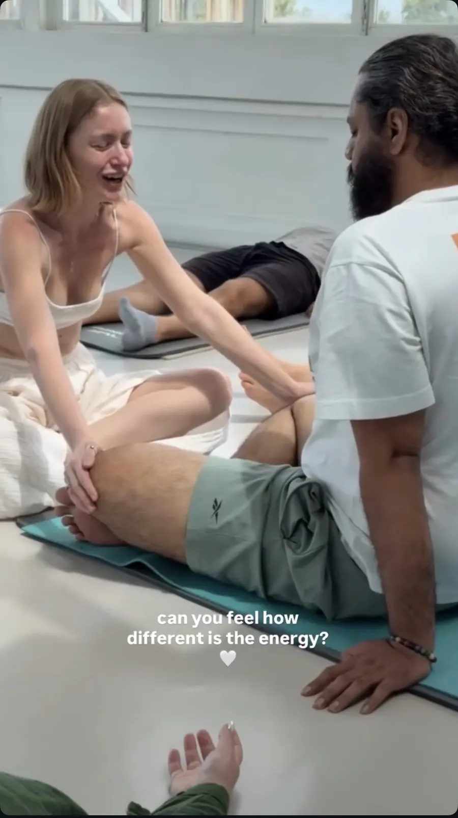 Message from a Kundalini Activation participant, shared by Alina