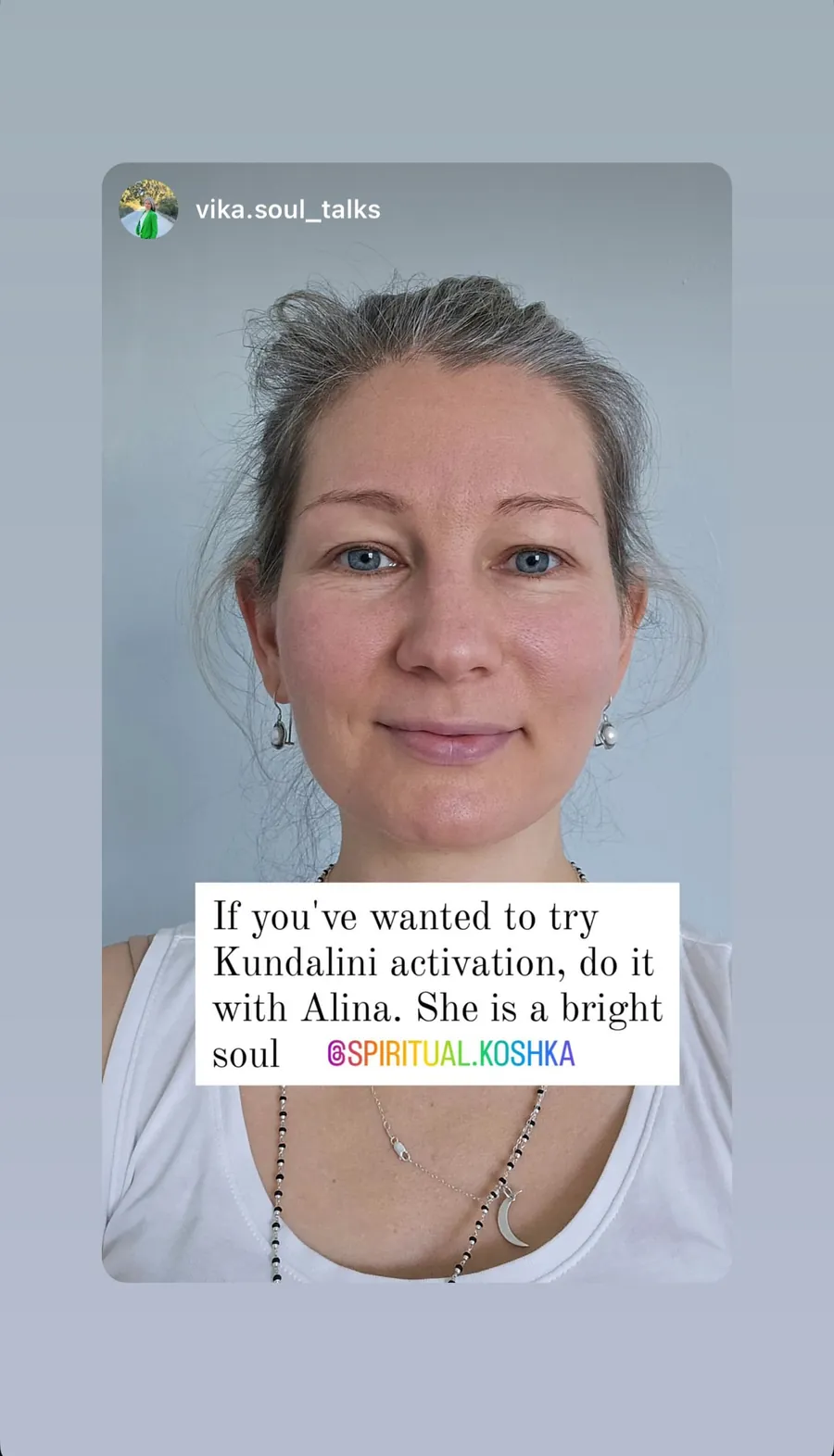 Message from a Kundalini Activation participant, shared by Alina