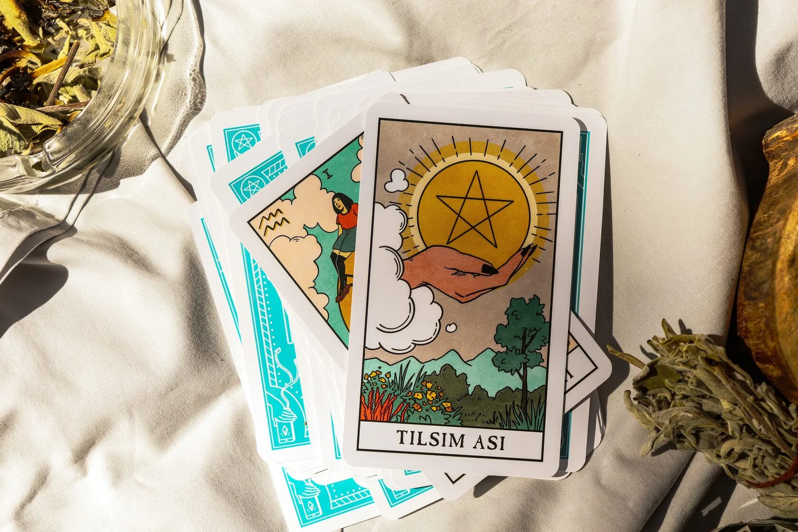 Tarot card reading can be used as a tool for mindfulness because they require us to focus our attention on the present moment and engage with our thoughts and feelings.