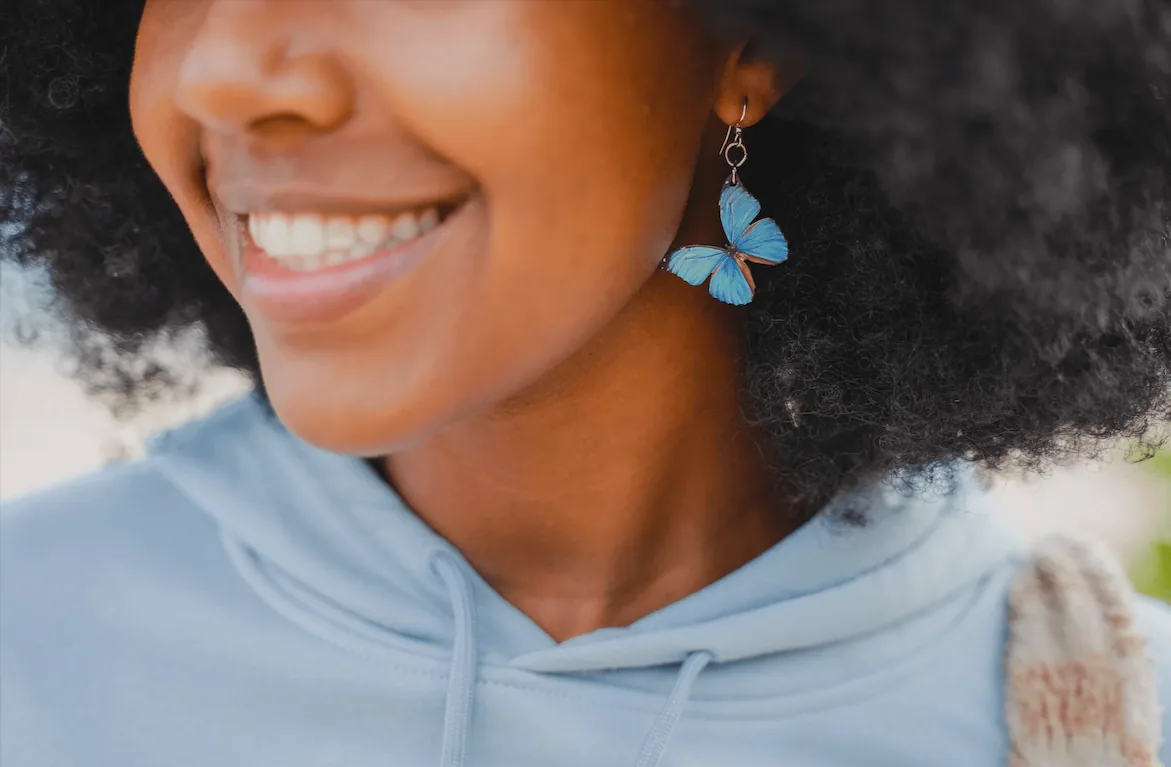 melomys.com butterfly earrings
